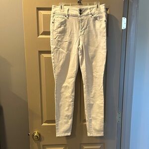 Cabi White Jeans